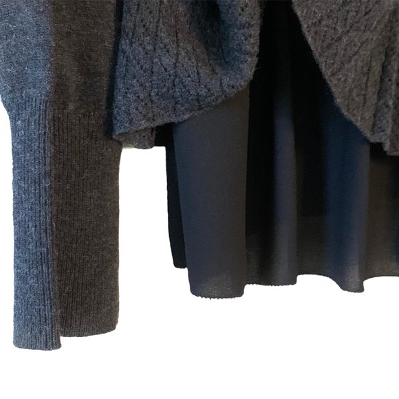 Anthropologie Layered Peplum Cardigan - S - Picture 5 of 12